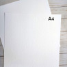Foglio Carta Martellata Bianca A4 Premium Collection 300 gsm