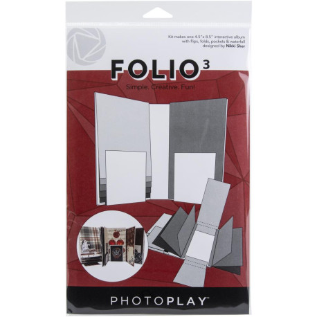 PhotoPlay Folio 3 White