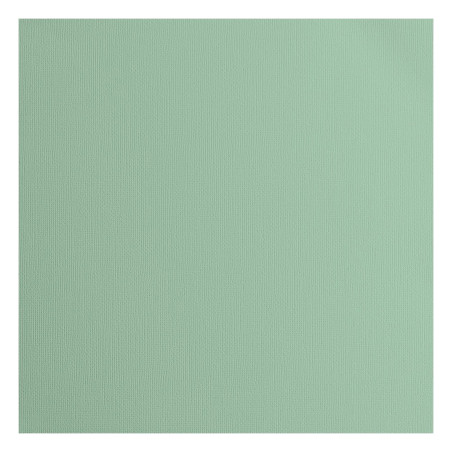 Carta effetto tela Verde Acqua 216 gsm 30x30cm