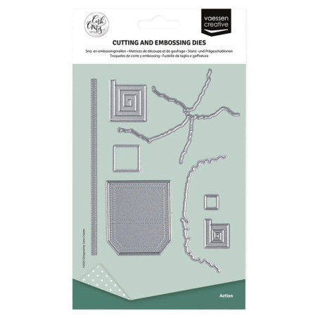 Vaessen Creative Cutting & Embossing Die Action