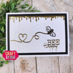Craft&You Bee Honey Set Dies