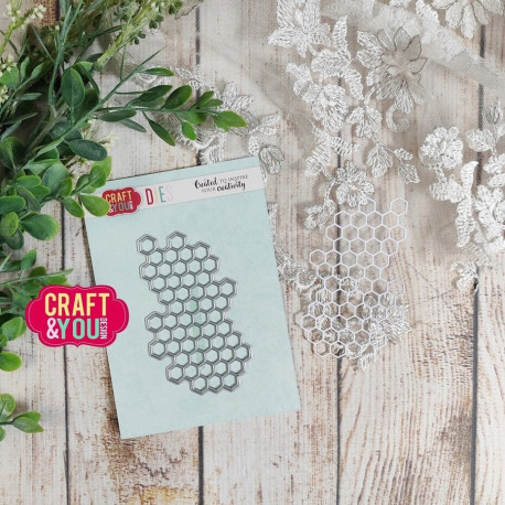 Craft&You Honey Background Dies