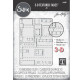 Sizzix 3D Texture Fades by Tim Holtz A5 Foundry Large 666887