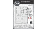 Sizzix 3D Texture Fades by Tim Holtz A5 Foundry Large 666887