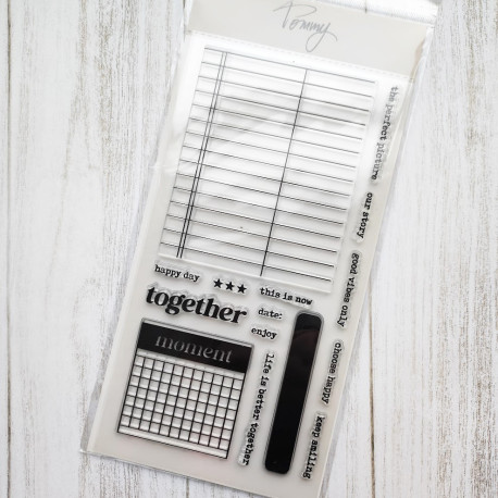 Tommy Clear Stamps - Journaling 2