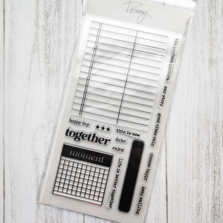 Tommy Clear Stamps - Journaling 2