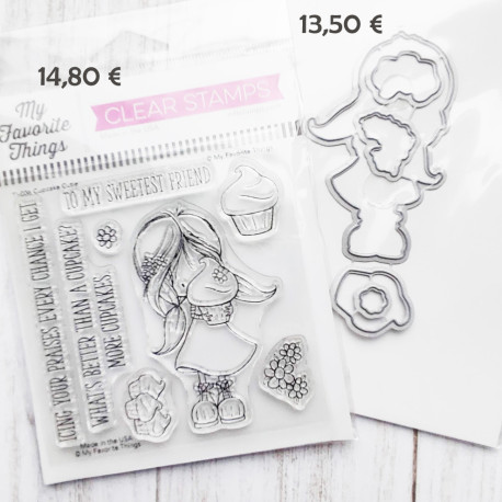 SET My Favorite Things Cupcake Cutie TIMBRI + FUSTELLE