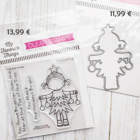 SET My Favorite Things Bright Holidays TIMBRI + FUSTELLE