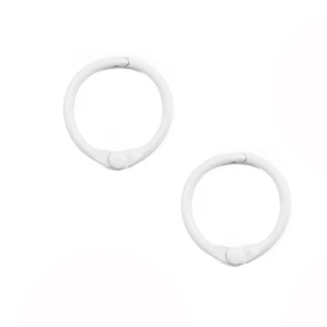 2 Anelli per Album 25mm BIANCO