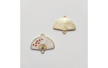 Charm Ventaglio Giapponese Bianco