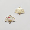 Charm Ventaglio Giapponese Bianco