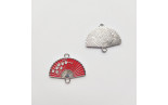 Charm Ventaglio Giapponese Rosso