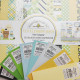 Doodlebug Design Bee Happy Petite Print Paper Pack 30x30cm