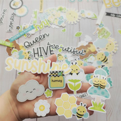 Doodlebug Design Bee Happy All The Things 173 pezzi