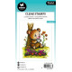 Studio Light Tea Bear Essentials Coloring Clear Stamp