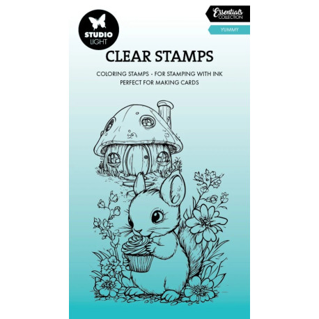Studio Light Yummy Essentials Coloring Clear Stamp
