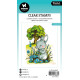 Studio Light Cute Bunny Essentials Coloring Clear Stamp