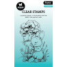 Studio Light Cute Bunny Essentials Coloring Clear Stamp