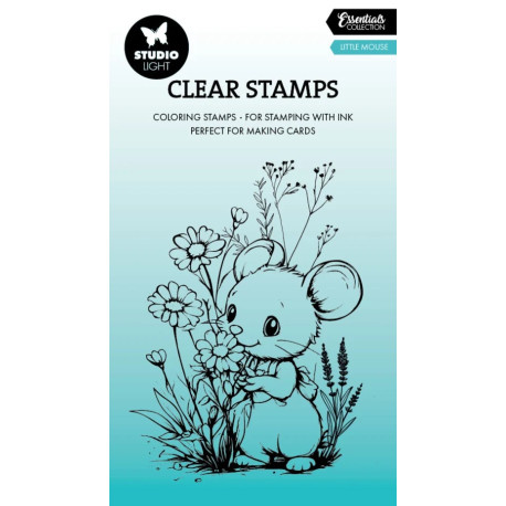Studio Light Little Mouse Essentials Coloring Clear Stamp