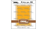 Crealies X-tra Dies No. 99 ATC with Little Diagonal Stripes