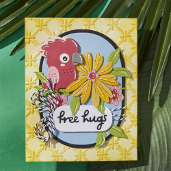 Spellbinders Free Hugs Oscar Etched Dies