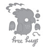 Spellbinders Free Hugs Oscar Etched Dies