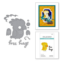 Spellbinders Free Hugs Oscar Etched Dies