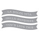 Spellbinders La Dolce Vita Banners Etched Dies