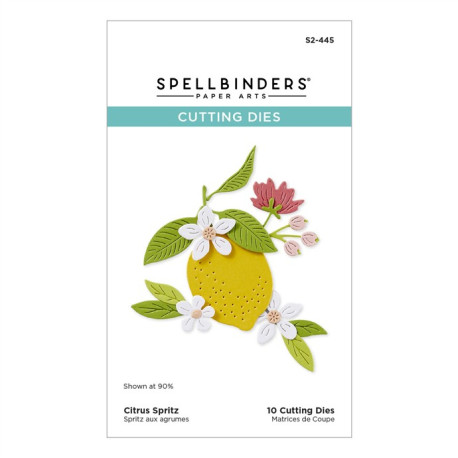 Spellbinders Citrus Spritz Etched Dies