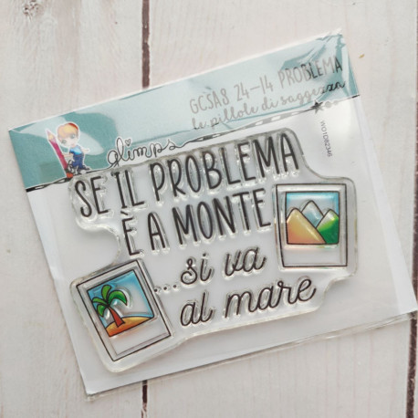 GLIMPS CLEAR STAMPS - GCSA8 24-14 PROBLEMI