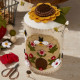 Spellbinders Felt Floral Beehive Etched Dies