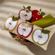 Spellbinders Felt Cheeky Apple Etched Dies