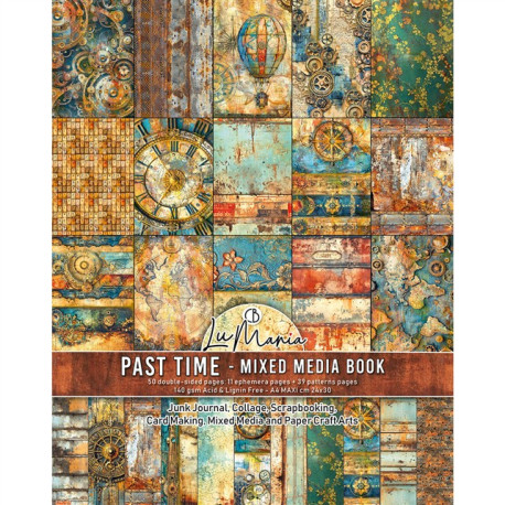 Ciao Bella Past Time A4 Maxi Mixed Media Book