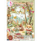 Ciao Bella Woodland Party A4 Junk Journal Ephemera Book 32pz