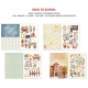 Ciao Bella Back to School A4 Junk Journal Ephemera Book 32pz