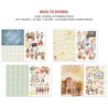Ciao Bella Back to School A4 Junk Journal Ephemera Book 32pz