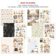 Ciao Bella Back to School A4 Junk Journal Ephemera Book 32pz