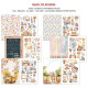Ciao Bella Back to School A4 Junk Journal Ephemera Book 32pz