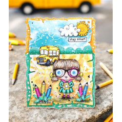 AALL & Create Stamp Set A7 1287 School Daze