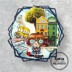 AALL & Create Stamp Set A7 1287 School Daze