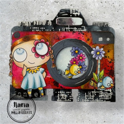 AALL & Create Stamp Set A7 1283 Happiness Is