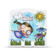 AALL & Create Stamp Set A7 1281 Cartwheel Hearts