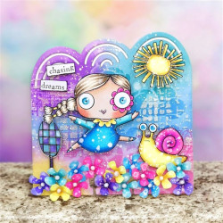 AALL & Create Stamp Set A7 1281 Cartwheel Hearts