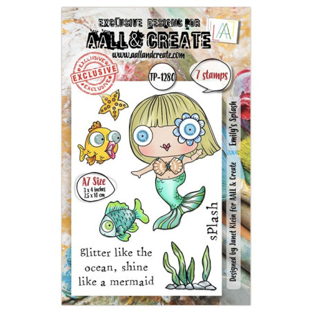 AALL & Create Stamp Set A7 1280 Emily's Splash