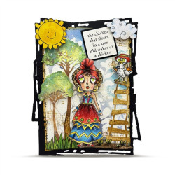 AALL & Create Stamp Set A7 1277 Island Queen Dee