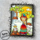AALL & Create Stamp Set A7 1277 Island Queen Dee