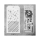 Stampers Anonymous Mixed Media 31 Tim Holtz Clear Stamp and Stencil