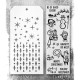 Stampers Anonymous Mixed Media 86 Tim Holtz Clear Stamp and Stencil