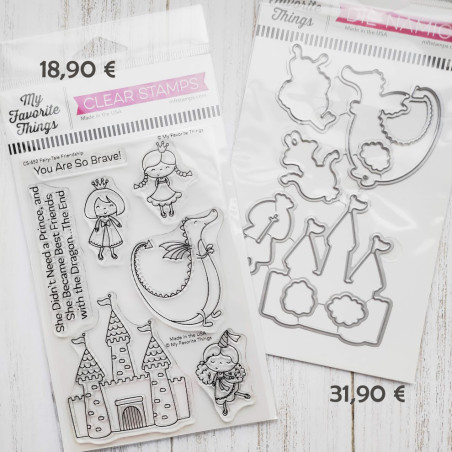 SET My Favorite Things Fairy-Tale Friendship TIMBRI + FUSTELLE