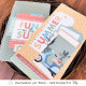 Tommy Bundle Tropical Vibes + 1 pad di carta + 1 Journaling book – 1 Puffy Stickers – 1 Die cuts